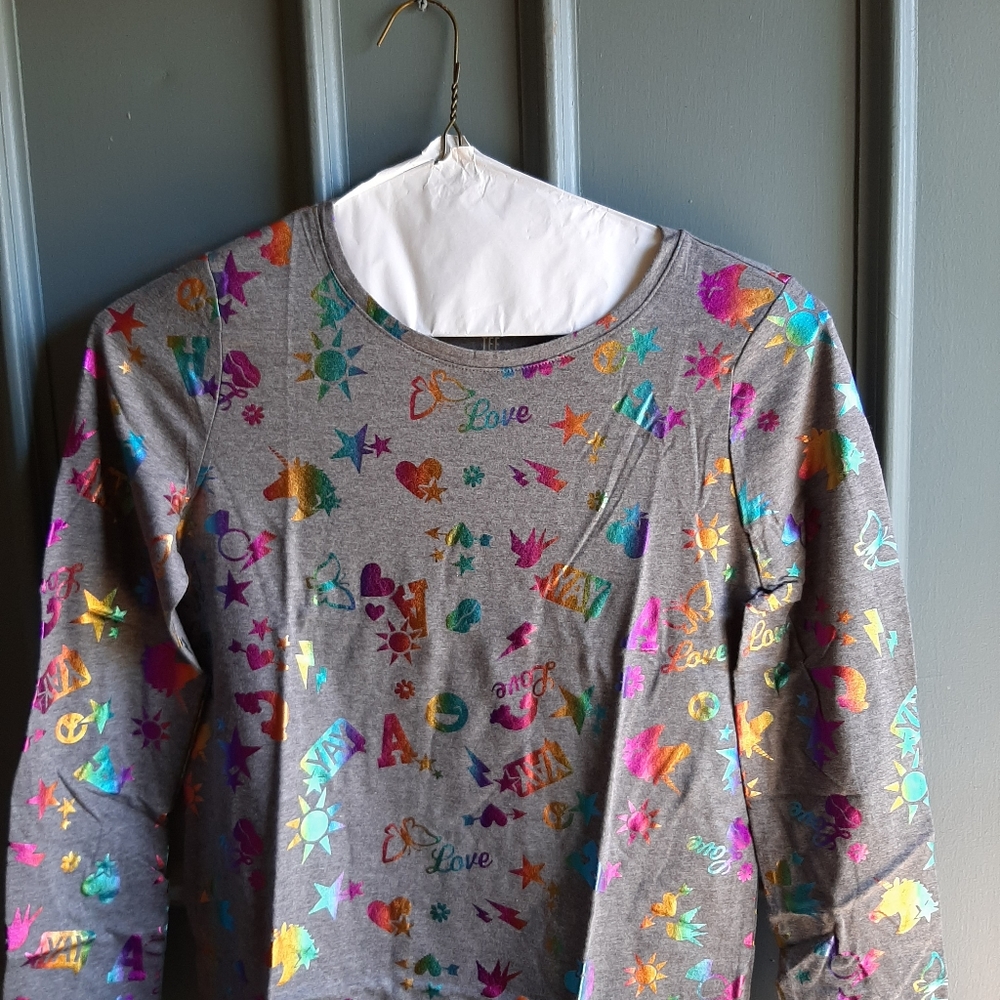 NWT SO Girl's Gray Cutest Tee